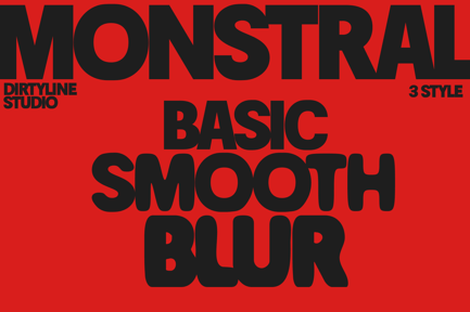 Monstral Bold Display Sans preview