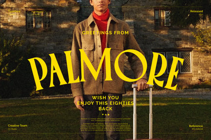 Palmore Vintage Rounded Serif preview