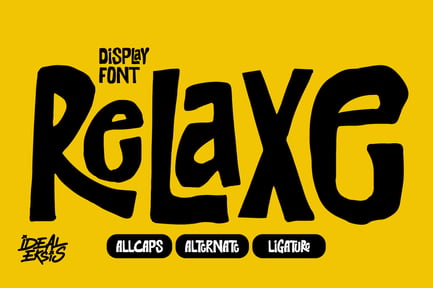 Relaxe Typeface preview