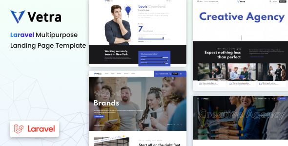 Vetra Next Js Multipurpose Agency Portfolio preview
