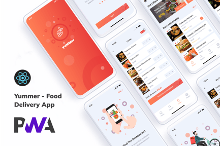 Yummer Online Food Ordering App Next Js Pwa preview