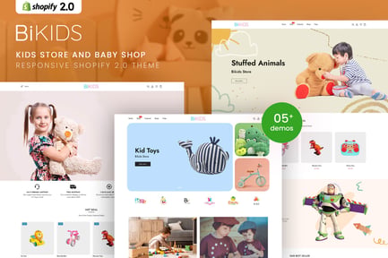Bikids Kids Store Baby Shop Shopify 2 0 Theme preview