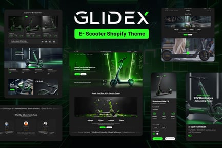 Glidex — Single Product Shopify Theme preview