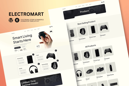 Electromart E Commerce Electronics Store Element preview